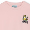Sweat-shirt molletonné coton KENZO KIDS pour FILLE