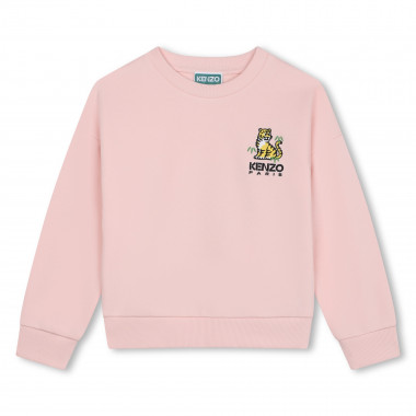 Fleece sweater van katoen KENZO KIDS Voor
