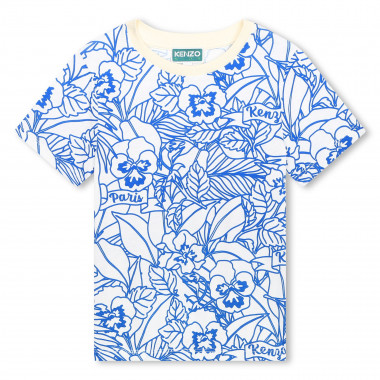 Baumwoll-T-Shirt mit Print  Für 