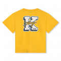 T-shirt di cotone con stampe KENZO KIDS Per RAGAZZO