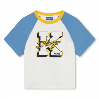 Kleurrijk katoenen T-shirt KENZO KIDS Voor