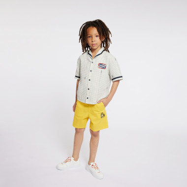 Cotton Bermuda shorts KENZO KIDS for BOY