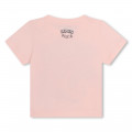 Cotton press-stud T-shirt KENZO KIDS for UNISEX