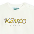T-shirt manches courtes coton KENZO KIDS pour UNISEXE