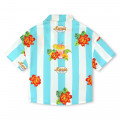 Printed cotton shirt KENZO KIDS for GIRL