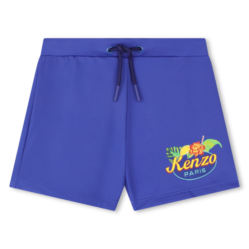 KENZO KIDS Swimming trunks with motif boy blue Kids around