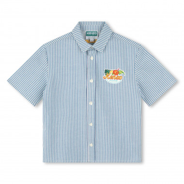 Overhemd met korte mouwen KENZO KIDS Voor