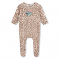 Pyjama pressionné à motifs KENZO KIDS pour FILLE