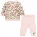 Jersey y pantalón de algodón KENZO KIDS para NIÑA