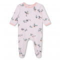 Pyjama, bonnet et bavoir coton KENZO KIDS pour FILLE