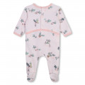 Pyjama, bonnet et bavoir coton KENZO KIDS pour FILLE