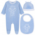 Pijama con gorro y babero KENZO KIDS para UNISEXO