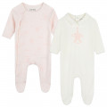 2-pack of cotton pyjamas KENZO KIDS for UNISEX