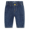 Pantalon en jean KENZO KIDS pour FILLE