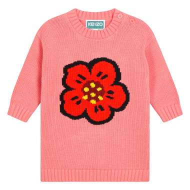 Tricot jurk KENZO KIDS Voor