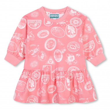 Long-sleeved dress KENZO KIDS for GIRL