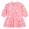 Long-sleeved dress KENZO KIDS for GIRL