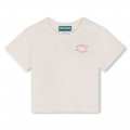 2 short-sleeved T-shirts KENZO KIDS for GIRL