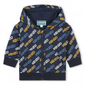 Vest met capuchon en broek KENZO KIDS Voor