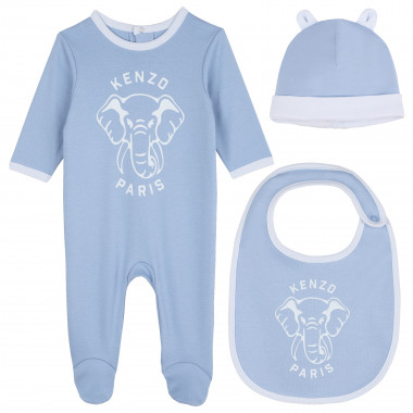 Strampler, Lätzchen und Mütze KENZO KIDS Für UNISEX