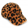 Cappello con stampa leopardata KENZO KIDS Per UNISEX