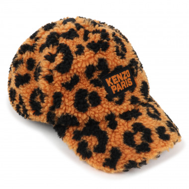 Leopard-print cap KENZO KIDS for UNISEX