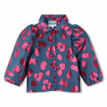 Blouse met plooien KENZO KIDS Voor