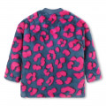 Fleece coat KENZO KIDS for GIRL