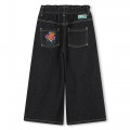 Denim trousers KENZO KIDS for GIRL