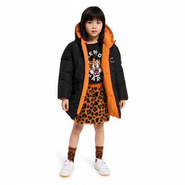 Water-repellent puffer jacket KENZO KIDS for UNISEX