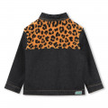 Printed denim jacket KENZO KIDS for UNISEX