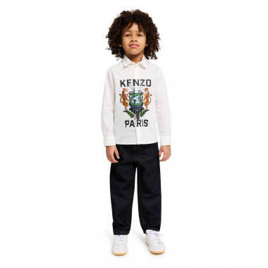 Pantalon en denim KENZO KIDS pour GARCON