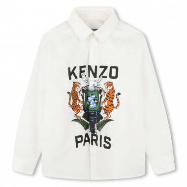 Poplin shirt KENZO KIDS for BOY