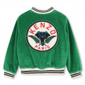 Blouson en velours KENZO KIDS pour GARCON