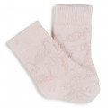 Duo de chaussettes en jacquard KENZO KIDS pour UNISEXE