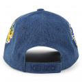 Denim baseball cap KENZO KIDS for BOY