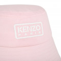 Embroidered bucket hat KENZO KIDS for UNISEX