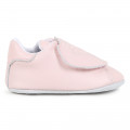 Hook-and-loop leather slippers KENZO KIDS for UNISEX