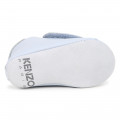 Pantufas em pele com velcro KENZO KIDS para UNISEXO