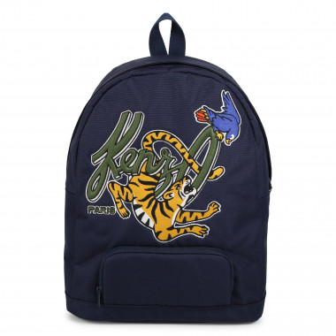 Mochila de lona bordada KENZO KIDS para UNISEXO