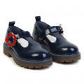 Buckled leather Mary-Janes KENZO KIDS for GIRL