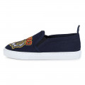 Shoes with embroidered Tiger KENZO KIDS for UNISEX