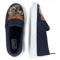 Shoes with embroidered Tiger KENZO KIDS for UNISEX