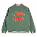 Zipped raglan-sleeve jacket KENZO KIDS for UNISEX