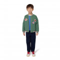 Zipped raglan-sleeve jacket KENZO KIDS for UNISEX