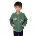 Zipped raglan-sleeve jacket KENZO KIDS for UNISEX