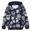 Sudadera con cremallera KENZO KIDS para UNISEXO