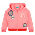 Fleece sweatshirt met rits KENZO KIDS Voor