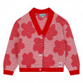 Cardigan con bottoni a fiori KENZO KIDS Per BAMBINA