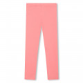 Plain logo leggings KENZO KIDS for GIRL